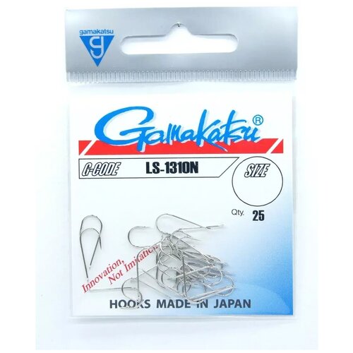 Крючок Gamakatsu Hook LS-1310N Nickel №02 крючок gamakatsu hook ls 1310n nickel 02