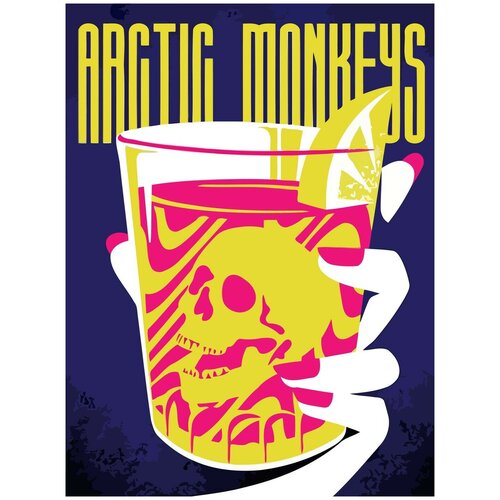 Картина по номерам на холсте Arctic Monkeys - 2 30X40 картина по номерам на холсте fable 2 30x40