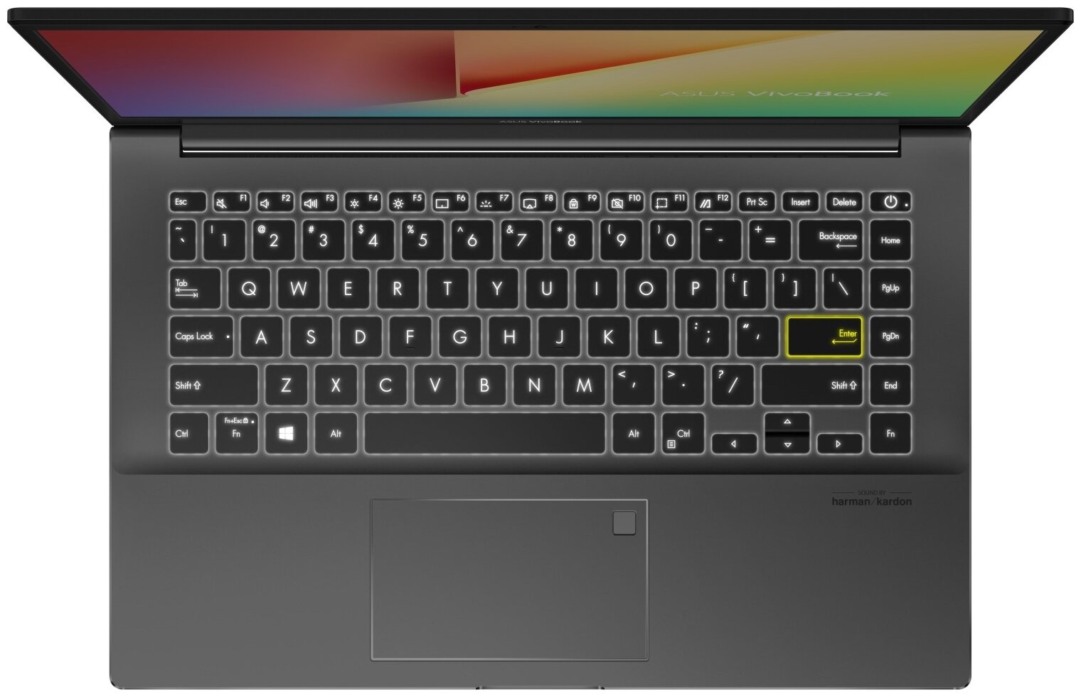 Ноутбук ASUS VivoBook S433FA-EB069T 90NB0Q04-M01940 черный