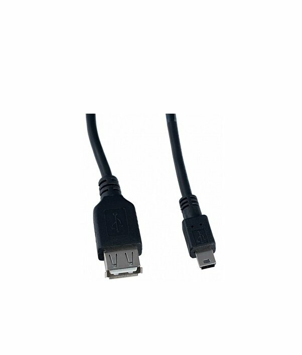 VS, Кабель USB2.0 A розетка - Mini USB вилка, 1 метр