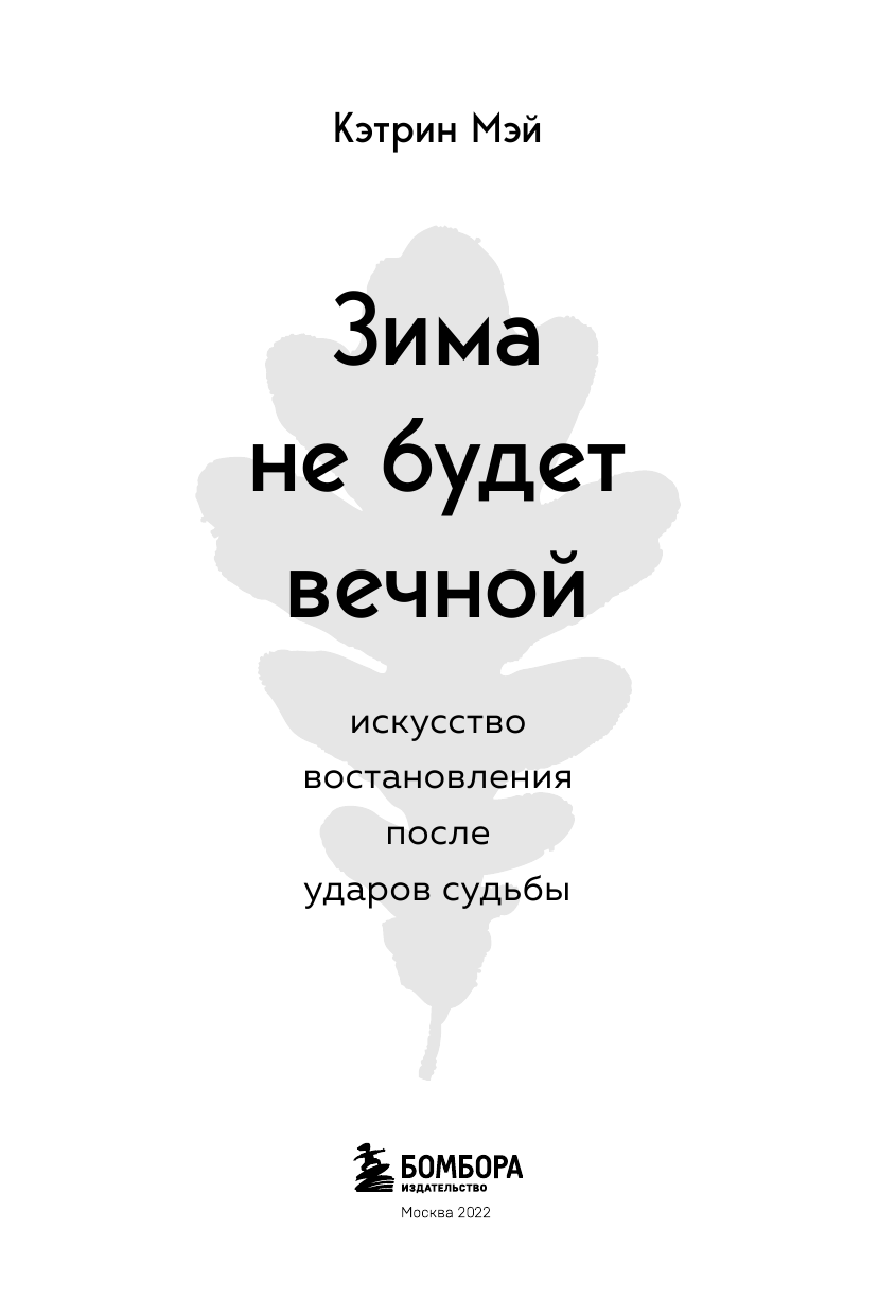 Зима не будет вечной. Искусство восстановления после ударов судьбы - фото №7