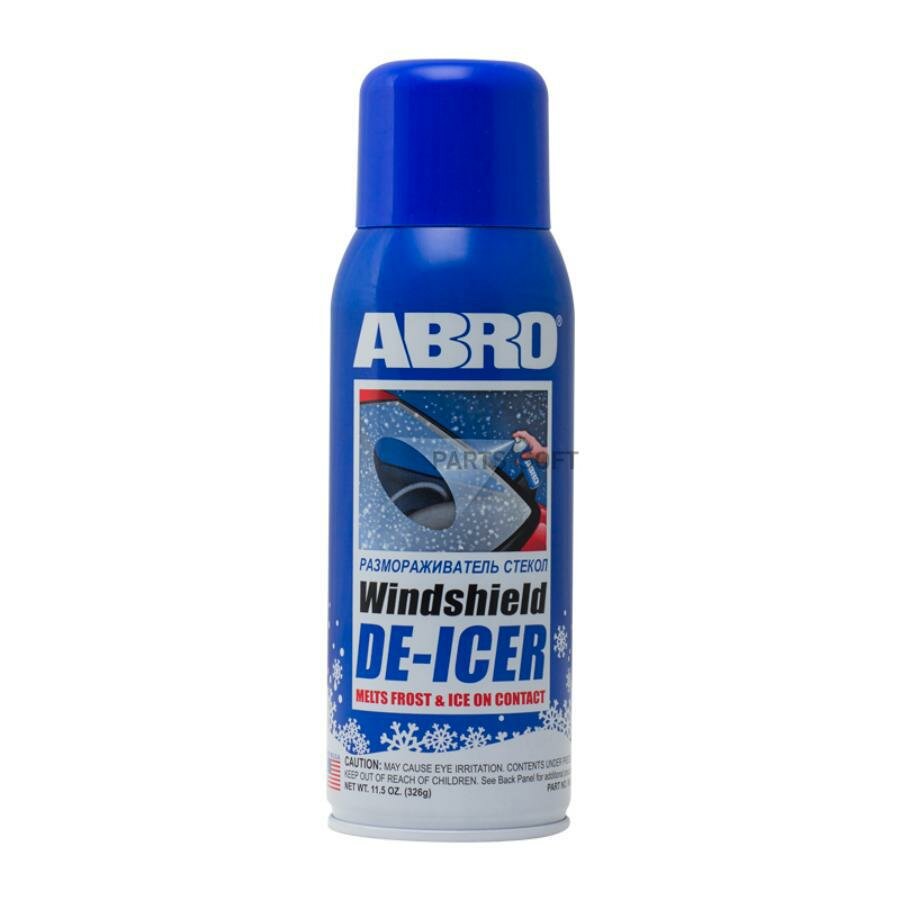 ABRO WD400 Размораживатеь стеко 326г WINDSHILD DE-ICER аэрозоь ABRO