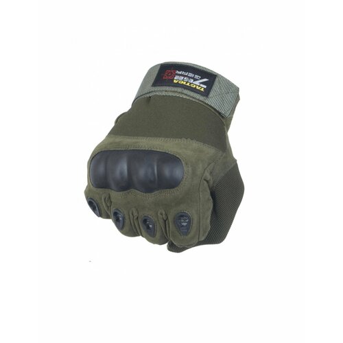 фото Тактические перчатки полнопалые tactica 7.62 gear m зеленые 762 gear