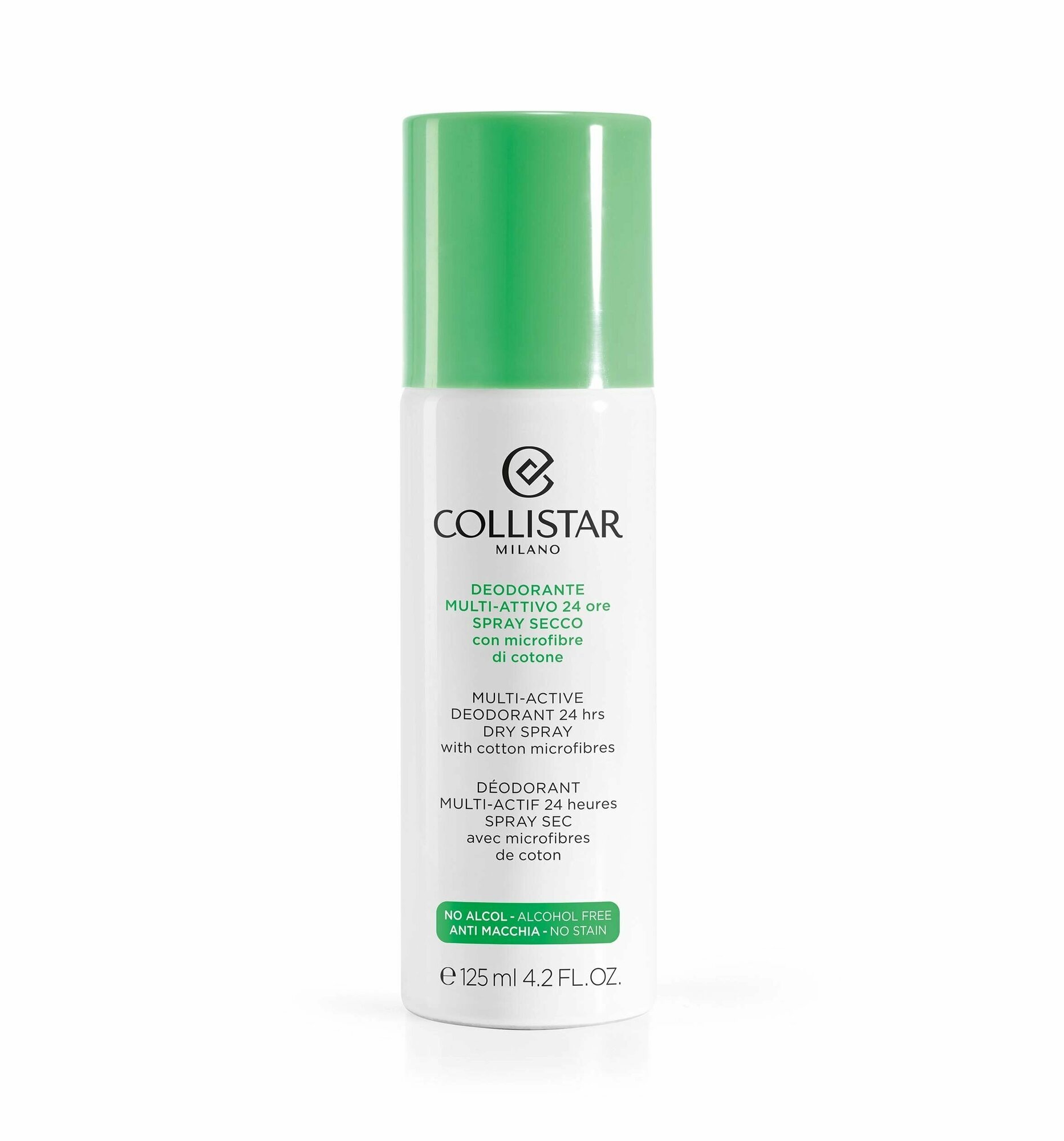 Спрей-дезодорант, 125 мл, COLLISTAR MULTI-ACTIVE DEODORANT 24H DRY SPRAY