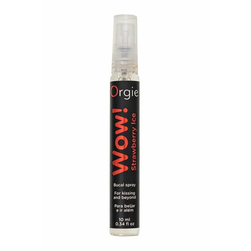 Оральный спрей ORGIE Wow! Strawberry Ice Blowjob Spray с охлаждающим и возбуждающим эффектом