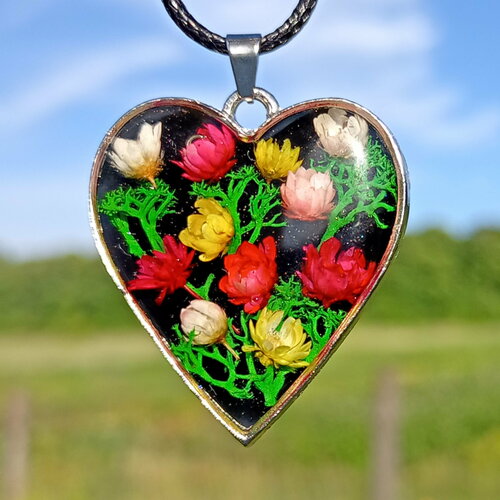 фото Подвеска синичкина шкатулка, черный