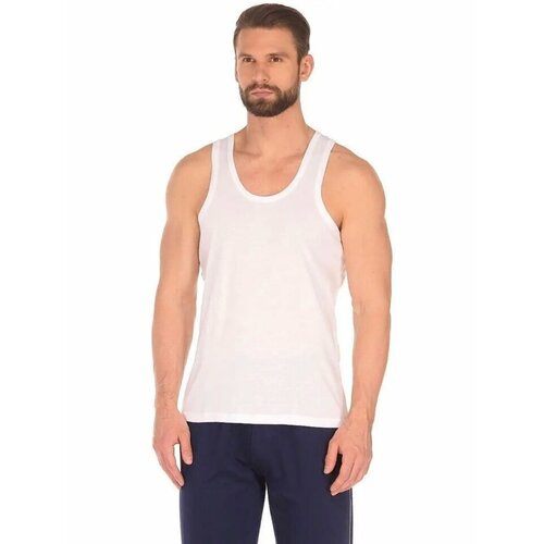 фото Майка rikos, размер 54, белый