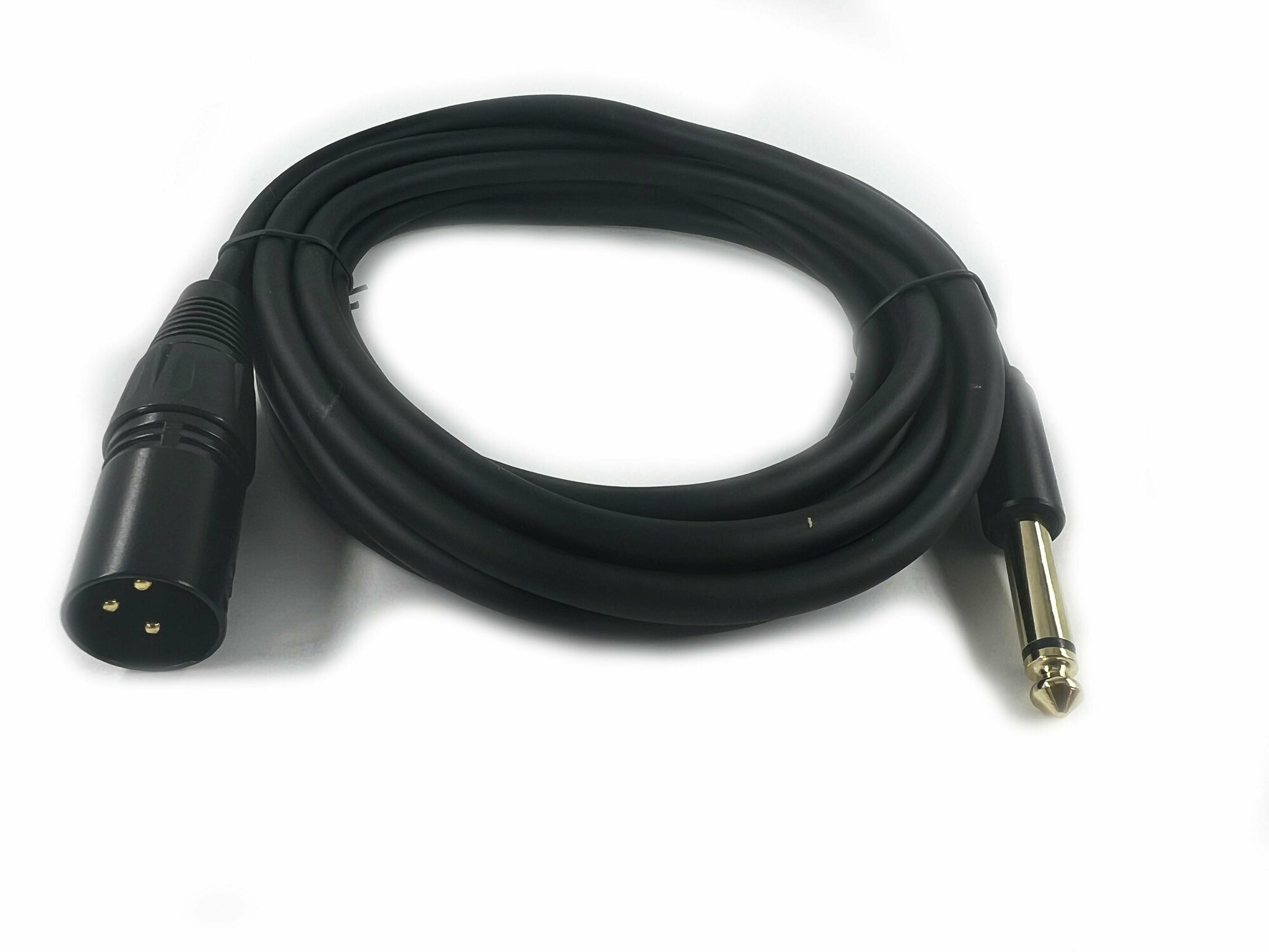 Шнур 6.35мм штекер моно - XLR штекер PLATINUM (3 метра)