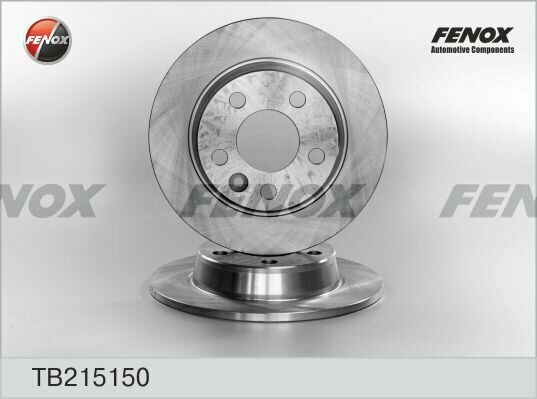 FENOX Диск тормозной передний Hyundai Solaris, Kia Rio III TB219302