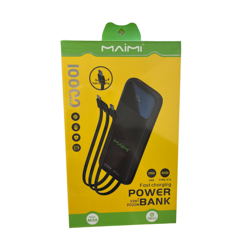 Power bank 10000mAh с быстрой зарядкой нескольких устройств 170000₽