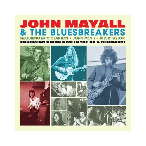 John Mayall & The Bluesbreakers - Europen Union, 1xLP, LIGHT BLUE LP