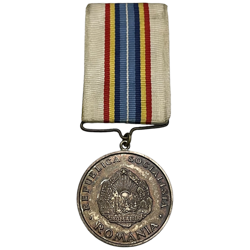 Румыния, медаль За особые заслуги в защите социального и государственного строя 1971-1980 гг северная корея медаль за трудовые заслуги 1971 1980 гг
