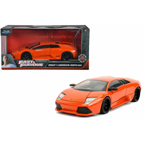 Машина Jada Fast and Furious 1:24 Lamborghini Murcielago (Оранжевый)
