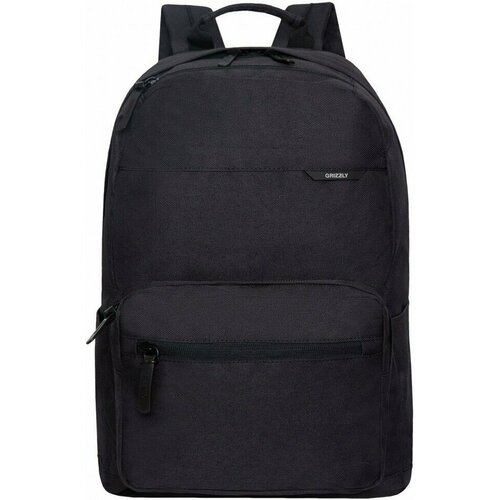 Рюкзак Grizzly RQL-218-4/1 черный рюкзак молодежный grizzly rql 218 9 черный синий