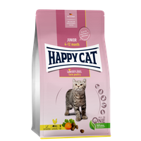 Happy Cat Junior LandGeflügel (Юниор Домашняя птица) Сухой корм для кошек Для котят с 4 мес до 12 мес 0,3 кг