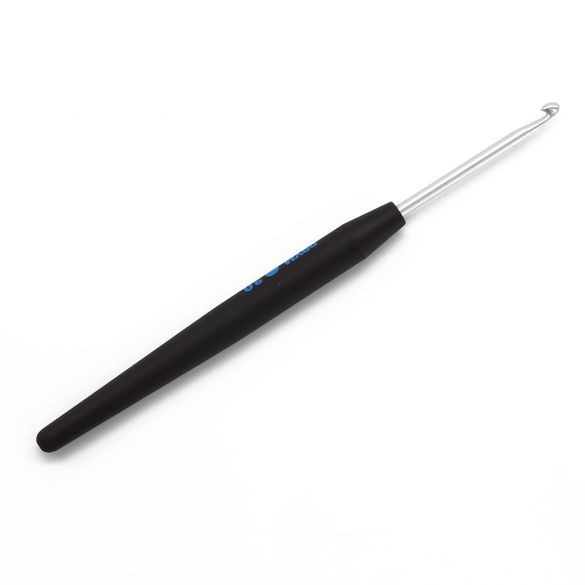 195174 Крючок SOFT вязальный с мягкой ручкой, алюминий, 3мм*14см, Prym