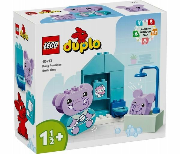 Конструктор LEGO DUPLO Повседневные занятия - Купание (Lego 10413)