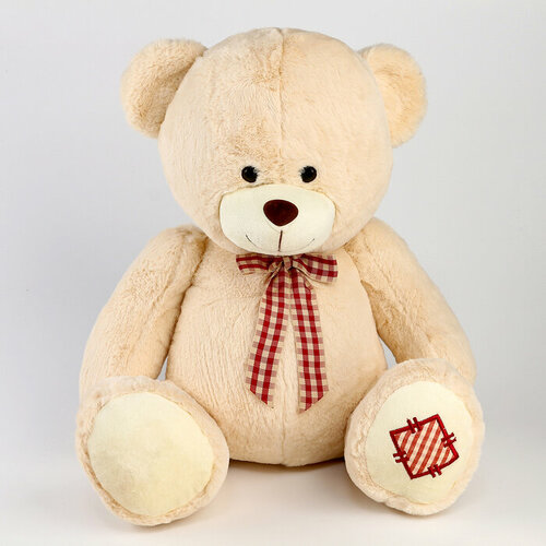 Мягкая игрушка Медведь, 40 см, цвет бежевый