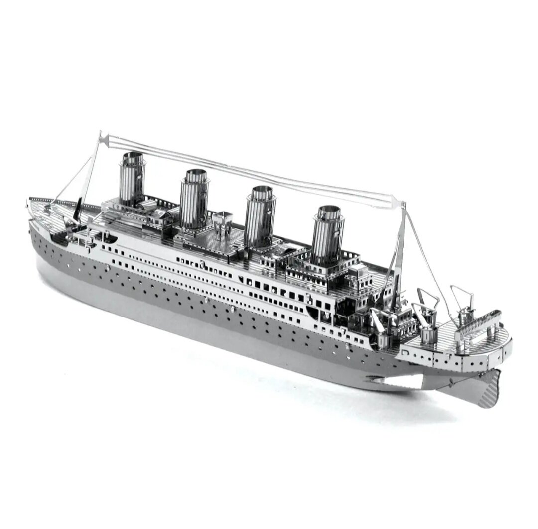 "Титаник" 3D- пазл из металла
