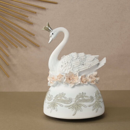 Goodwill Декоративня фигурка Лебедь Swan Lake 15 см с музыкой и движением D 44103 5313₽