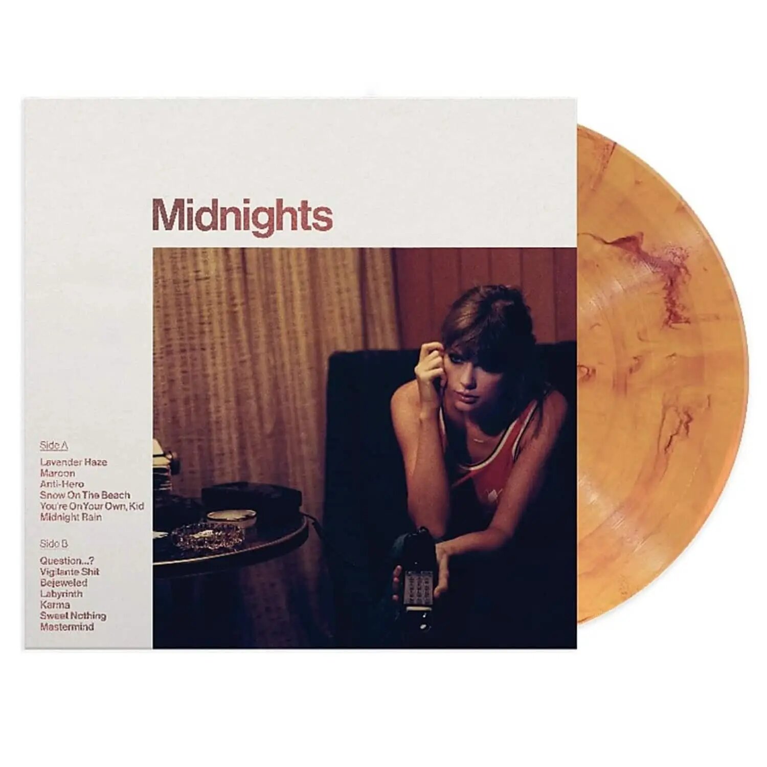 TAYLOR SWIFT - MIDNIGHTS (LP blood moon) виниловая пластинка