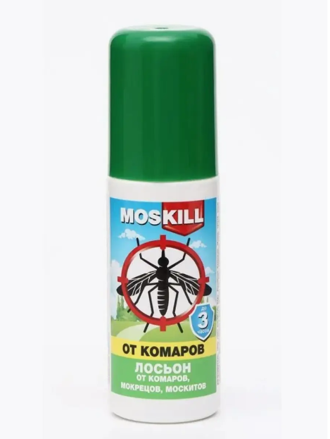 Лосьон-спрей репеллентный Москилл от комаров 150мл - фото №2