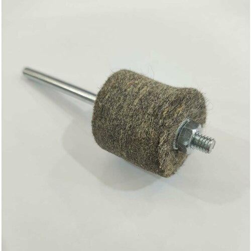 Насадка полировальнаявойлочная 30х30мм с держателемдля дрелишуруповерта 370₽