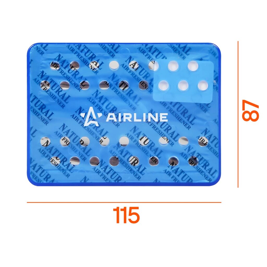 Ароматизатор под сиденье гелевый мини Тайга морской сквош AIRLINE - фото №13
