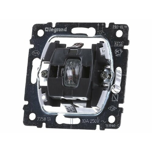 Кнопочный 1-контактный контакт (НЕТ) 775813 – Legrand Bticino – 3245067758137