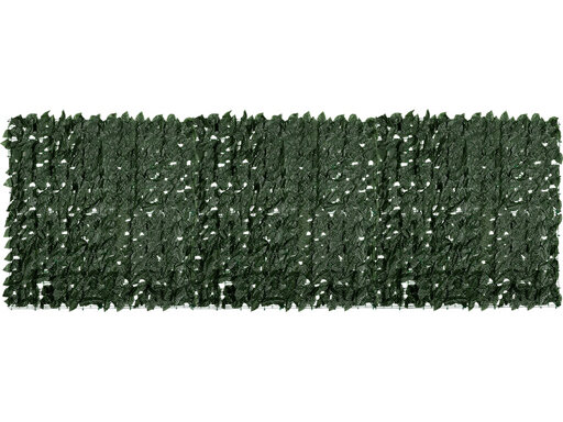 фото Сетка для декорирования забора "Листья" 1*3 м