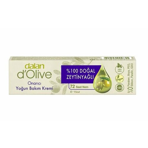 DALAN D OLIVE Интенсивно-увлажняющий крем с оливковым маслом для рук и тела 20 мл (DOGAL ZEYTIN YAGLI)