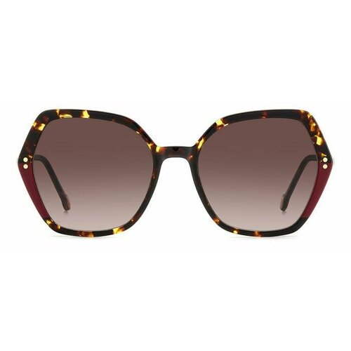фото Солнцезащитные очки carolina herrera carolina herrera her 0185/s o63 ha 55, коричневый