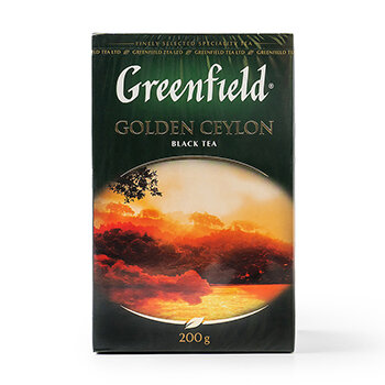 Чай черный Greenfield Golden Ceylon листовой