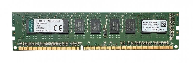 Оперативная память Kingston KVR16E11S8/4I DDRIII 4Gb