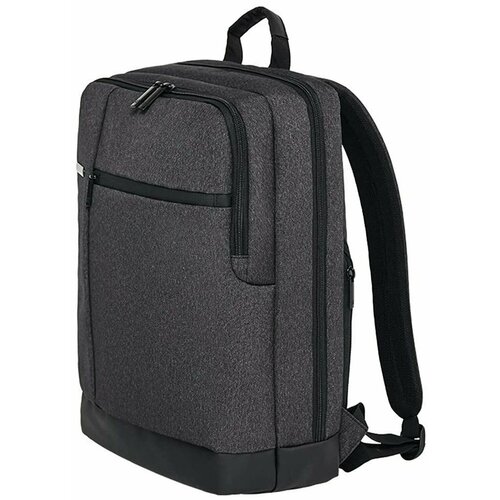 рюкзак runmi 90 points classic business черный темно серый Рюкзак Xiaomi 90 Points Classic Business Backpack Dark Grey