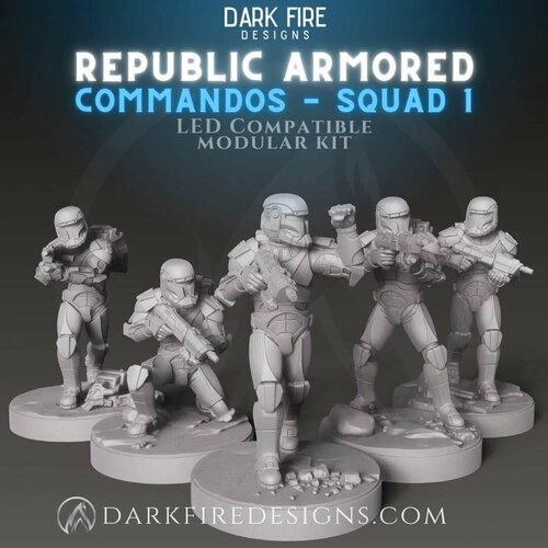 Миниатюра Star Wars Commando Squad