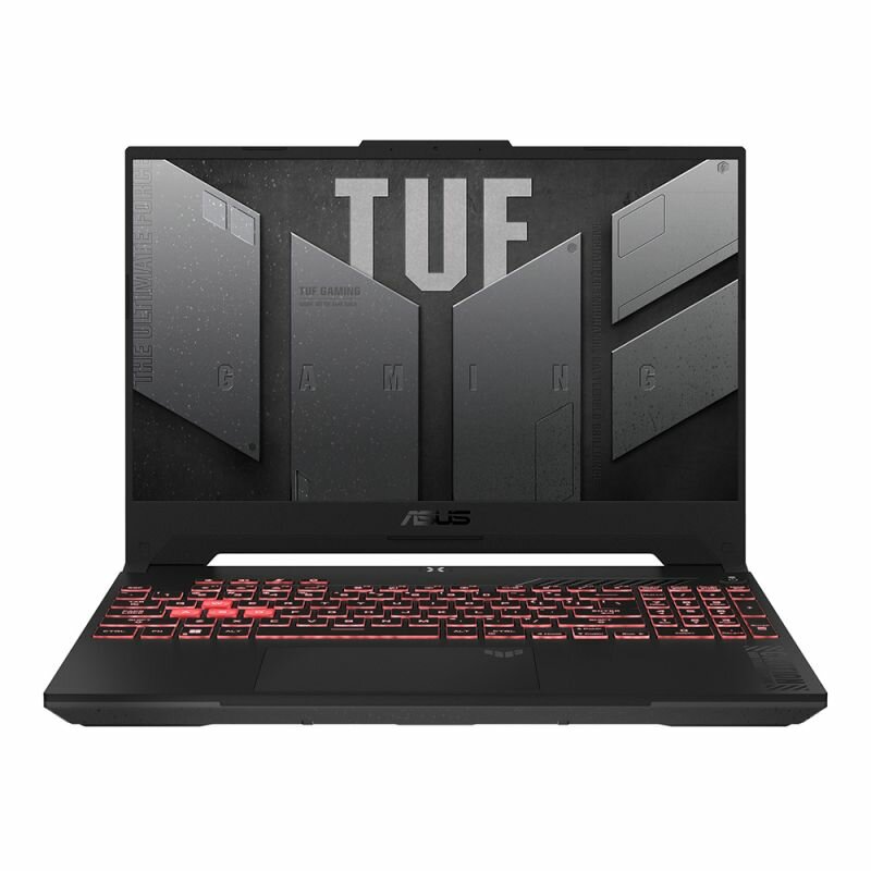 Ноутбук ASUS TUF Gaming F15 FX507VV-LP192 15.6 FullHD (1920x1080) IPS 144 Гц/Intel Core i7-13620H 2.4 ГГц 10 ядер/16 ГБ DDR5 4800 МГц/1 ТБ SSD/NVIDIA GeForce RTX 4060 8 ГБ/Без операционной системы серый (90NR0BV7-M00EZ0)