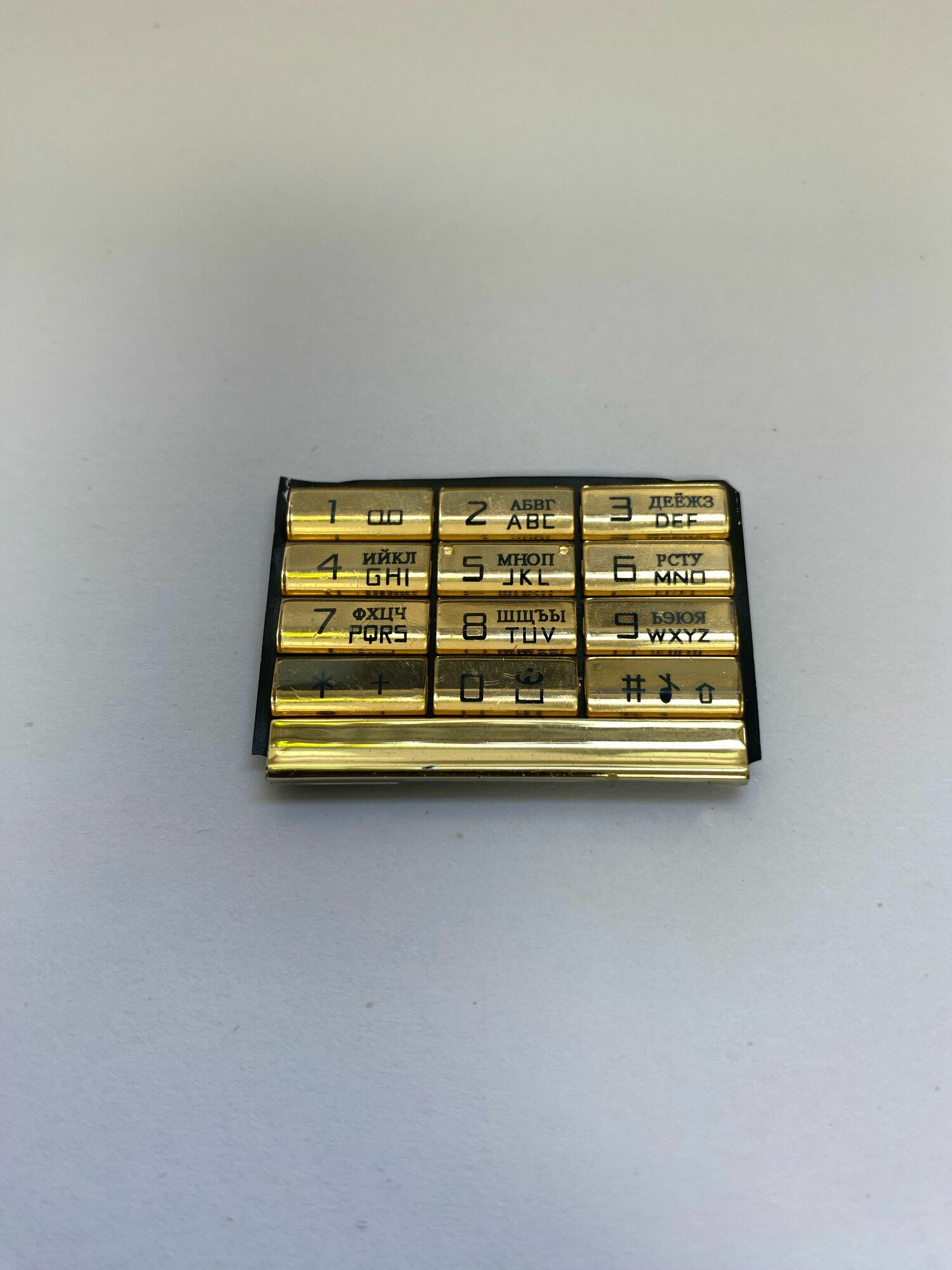 Нижняя клавиатура для Nokia 8800 Arte Gold