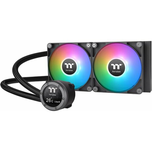 Устройство охлаждения(кулер) Thermaltake TH240 V2 Ultra ARGB Soc-AM5/AM4/1151/1200/1700 Al+Cu LED Ret