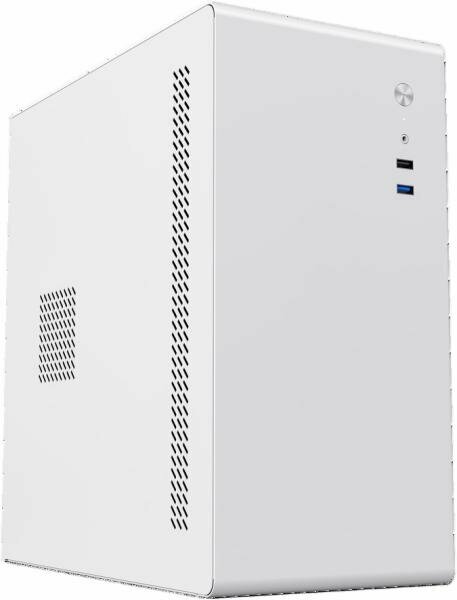 Корпус с блоком питания 450Вт./ Case Foxline FL-719W-FZ450R-U31, mATX case, white, w/PSU 450W 12cm, w/1xUSB2.0, w/1xUSB3.0, w/1xCombo Audio, w/pwr cor