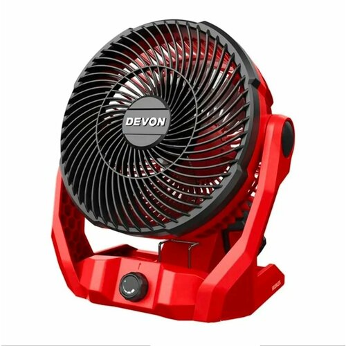 Аккумуляторный вентилятор Devon 20 В 180 мм 14 м мин без АКБ и ЗУ 6801-Li-20 777000₽