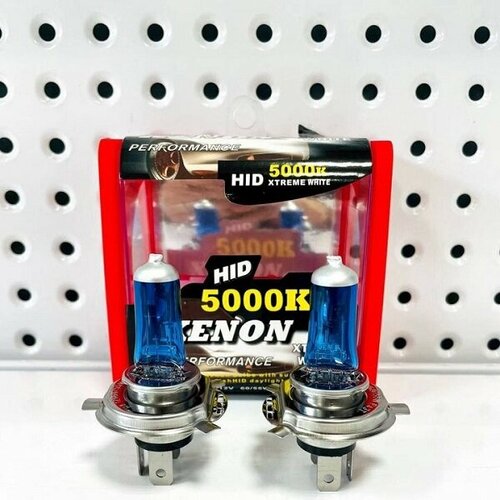 Галогенные автомобильные лампы Xenon H4 12V/ XENON Галогеновая лампочка 