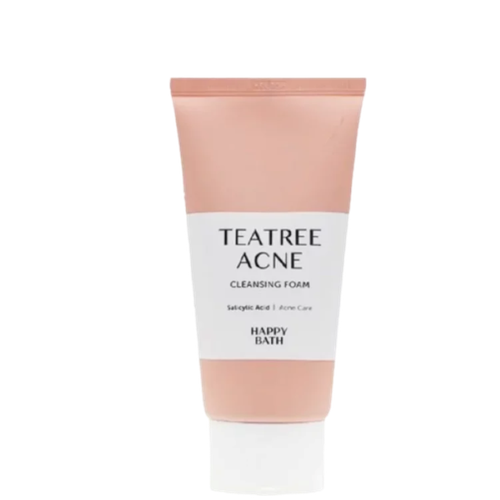 Happy Bath Tea Tree Acne Cleansing Foam Пенка для лица очищающая с экстрактом чайного дерева и гамамелиса - 150 г 1355₽
