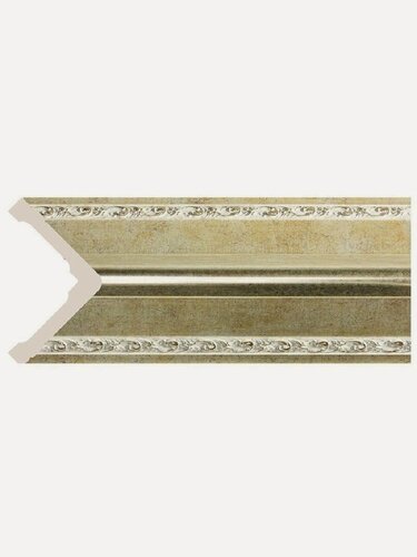 Изображение товара Уголок декоративный для стен на обои, 1100х80х80мм Античная платина Cosca 140-553. Набор 2 шт.