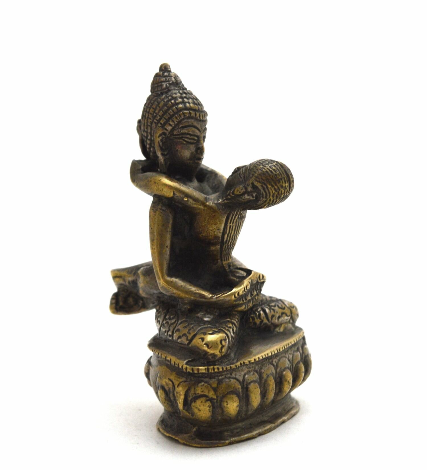 Статуэтка Самантабхадра Яб-Юм, Тибет, 9,8 см — фото 1