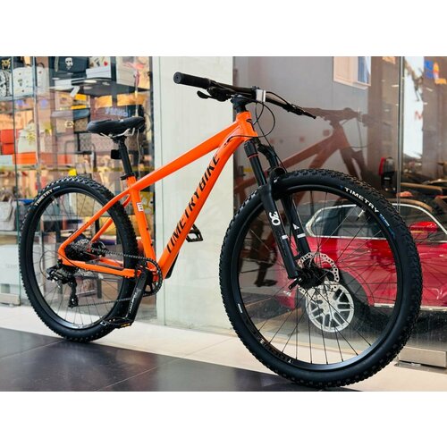 Велосипед горный скоростной TimeTry ТТ325 8s 275 дюймов взрослый мужской и женский для прогулки скоростной спортивный велик оранжевый 37990₽