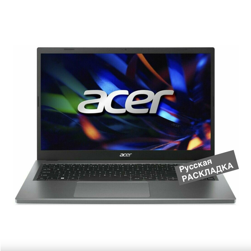 156 Ноутбук Acer Extensa 15 EX215-23 AMD Ryzen 5 7520U 28ГГц 4-ядерный RAM 8 ГБ LPDDR5 2048 ГБ SSD AMD Radeon 610M Windows 11 Pro MS Office 2021 Pro русская клавиатура 47198₽