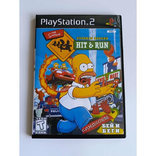 Игра The Simpsons Hit Run для PS2 1050₽