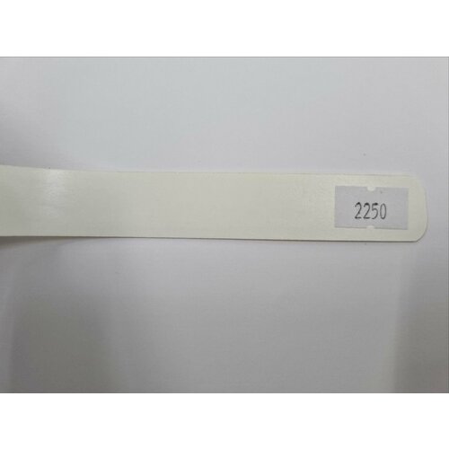 Кромка с клеем меламиновая для мебели Grajewo 19мм, клеевая, Цвет Белый, белоснежный намотка 5метров