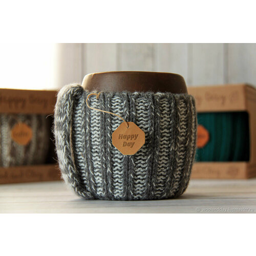 Вязаная кружка Эрл Грей